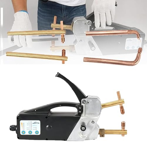 Portable Handheld Spot Welder for Metal Repair, with Replaceable Electrode Arms, Ideal for Stainless Steel Fixing and DIY Projects