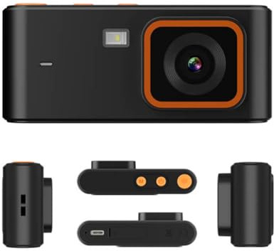 Appareil photo numérique rétro 12 MP HD Vidéo 1080p Compact Vintage Camera avec 8 pour débutants et vlogueurs