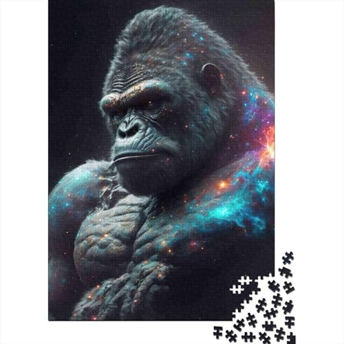 gorilla night light 1000pc jigsaw puzzle for adults puzzle game for family wall art