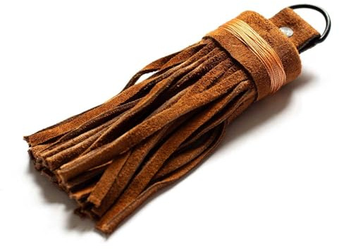 Beier Germany Pfeilreiniger Cognac Braun Leder | Handgeflochten