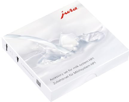 JURA original Zubehörset Milchsystem One-Touch (24115) | 4× Milchschlauch + 4× Verbindungsstück (2× HP1) + 2× Luftansaugstutzen · TÜV-zertifizierte Hygiene