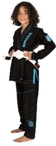 Sanabul Future Legend BJJ Gi Jiu Jitsu brésilien pour enfant, mixte enfant, noir/bleu, K1