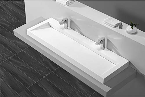 Home Systeme - Aufsatzwaschtisch HS160 Waschbecken Bad Mineralguss Waschschale