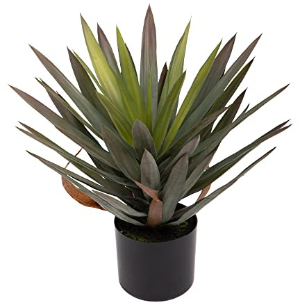 Giordanoshop Pianta Artificiale Yucca Gloriosa 48 cm con Vaso