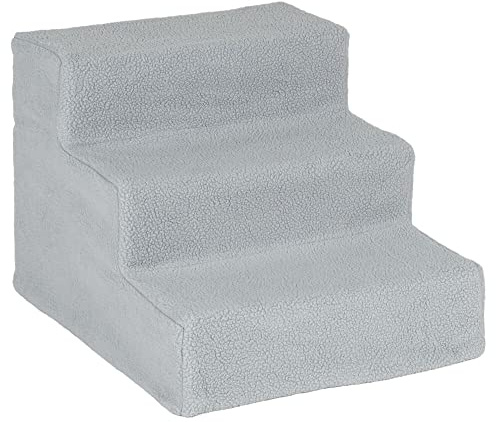 Me & My Grey Easy Climb Plastic Pet Stairs Dog/Cat Step/Ramp Travel Car/Sofa