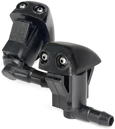 Click&Fit Lot de 2 buses de lave-glace compatibles avec Toyota Corolla 2003-2005 - Jeu de buses d'essuie-glace de rechange 8538112050