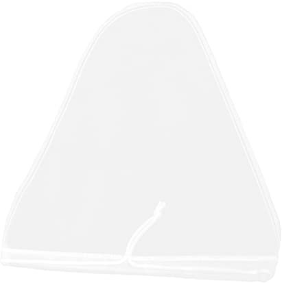 LABRIMP Nylon Filter Bag Multi-Purpose Food Strainer Bag Fruit Juice Filter Pouch White Portable for Home and Restaurant Use