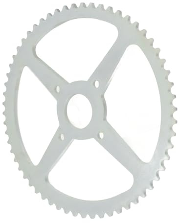 KLLJRFW 40mm 60T Rear Drive Sprocket 40 41 420 Chain Sprocket Bike Silver Parts Mini Bike Performance Parts Replacement for Powersports CT200U BT200X CT200Uex