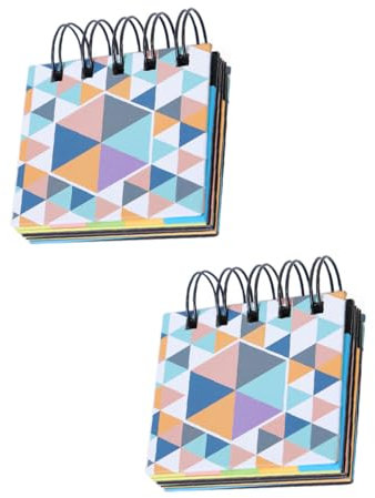 NUOBESTY 2stücke Pack Selbstklebende Notizblöcke Multifunktions-notizblöcke Für Planer-notizbuch Und Papier-notizblock Leicht Abzubrechen Kleben Beschädigen