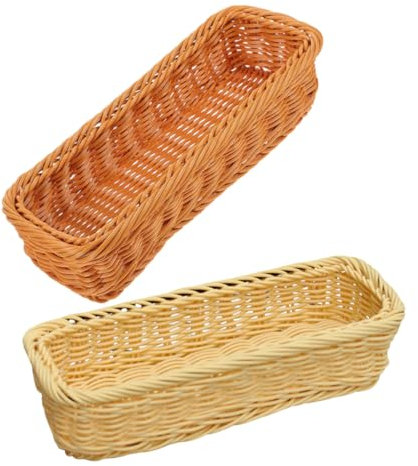 OKUMEYR 2stücke Woven Utensil Für Küche Robuste Aufbewahrung Für Besteck Und Essstäbchen Für Desktop-organisation Platzsparend Und Stilvoll