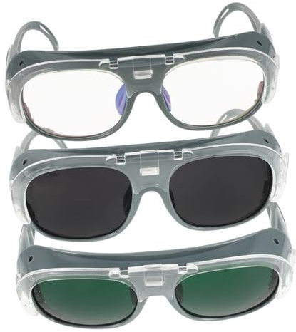 ANDRESLAD 3paare Welding Goggles Mit Transparenten Kratzfesten Linsen Schutzbrille Für Schweißen Radfahren Und Staubschutz Schockresistente Sicherheitsbrille Für Männer Und Frauen