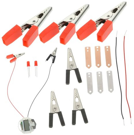 LRXIYODE DIY Fruchtbatterie Experimentierset Für Junge Mädchen Mit Kartoffeluhr Pädagogisches Wissenschaftsspielzeug Zur Praktischer Fähigkeiten Und Interesse An Elektronik Und Experimenten