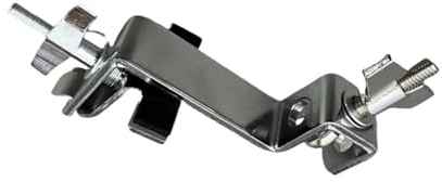 Abrazadera de metal para platillos de bombo y platillos de chapoteo, accesorio de batería, 5.5 x 2.5 pulgadas