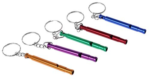 UNTERING Sifflets professionnels pour chien - Sifflets d'obéissance pour chiens et perroquets pour le comportement - Jouets pour oiseaux - Costume pour perroquet - Harnais en corde - Jouet éducatif