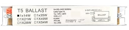 balasto electrónico Balastro electrónico T5 de amplio voltaje, balastos de lámpara fluorescente, 220-240V, balastos de arranque instantáneo de amplio voltaje for fábrica B03E(2)