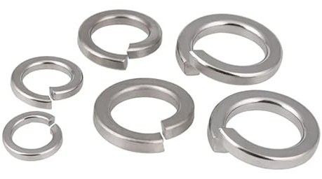 Arandela de resorte, 5/30/50 unidades Arandelas de presión M1.6-M30 Arandela seguridad acero inoxidable A2(50Pcs,M10)