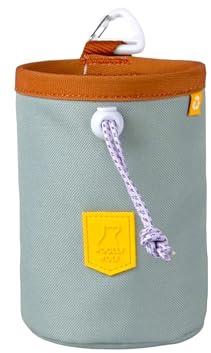 Woolly Wolf Alpha 360 Snack Bag Glacier Green One Size - Leckerlitasche für Hunde, praktischer Futterbeutel für das Hundetraining & bei Spaziergängen