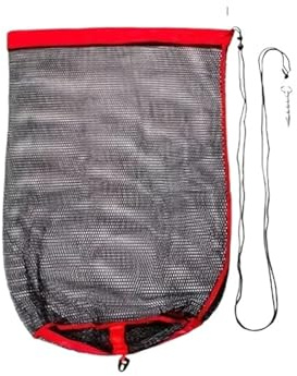 Fiskfälla, Hopfällbar flytande fisknätkorg med dragsko och jordplugg Svart 50-100 cm Längd(Black 40 0.5m)