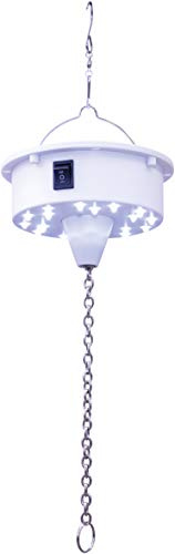 FXLAB Battery Operated Ceiling/Hanging Mount Mirror Ball Motor with 18 Ultra Bright LED’s, Remote Control and Hanging Chains