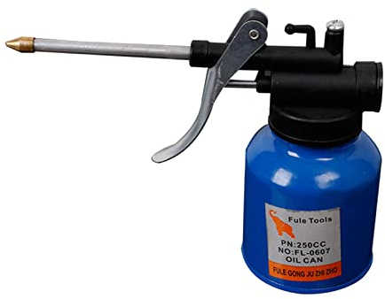 predolo 250 ml Schmieröldose Flasche Ölkanne Pumpe Öler Handöldose für Schmiermittel Fett