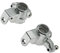 MagiDeal 2 pièces RC Mise à Niveau pièces Accessoires Bricolage pièces RC véhicule échelle Accessoire remplace Les pièces pour Scy16101 16103 16106 16201 16303, Ensembles de Direction Avant