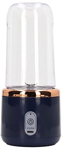 400ml Portable Blender, 22000rpm USB Juicer Cup Mini Mixer for Fruit Shakes and Smoothies, Personal Handheld Blender for Travel Home