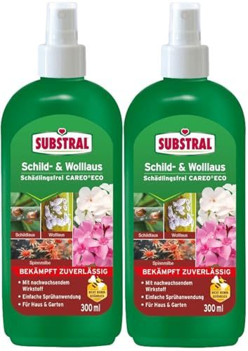 hagebauSPN 2 X 300ml Substral®Schild-& Wolllaus Schädlingsfrei Careo Eco
