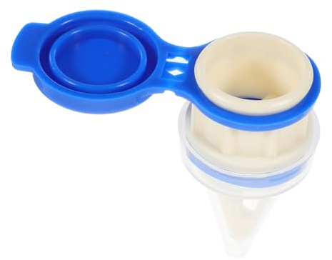 Drinks Spout Pourer for Paper Beverage Bottles, Blue ABS Silicone | Detachable Lid Included, Ergonomic Pour Control, Suitable for Milk and Kitchen Restaurant Use
