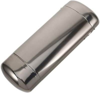 WRITWAA Brillenetui Hartschale Aluminium Metall Grau Schlankes Sonnenbrillenetui Leichtes Tragbares Brillenaufbewahrungsetui für Damen und Herren Schutz für Brillen Reisen und Unterwegs