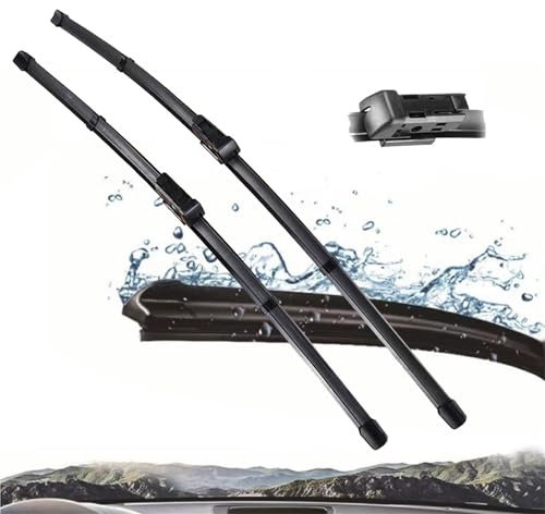 DWDUI Balais D'essuie-Glace Avant 26+18 Pare-Brise Pare-Brise Nettoyeur De Vitres Brosses De Pluie pour Voiture pour Seat pour Arona 2017 2018 2019 2020 2021 2022 2023