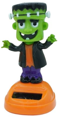 Genérico - Ornamenti per cruscotto auto con zombie e testa mobile | Decorazione d'interni con movimento per camion, scrivania e casa