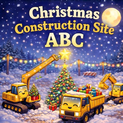 Christmas Construction Site ABC: Construction Site Christmas Book