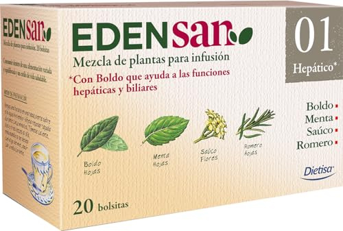 Dielisa EDENSAN 01 HEP 20 Filtros (Paquete de 6)