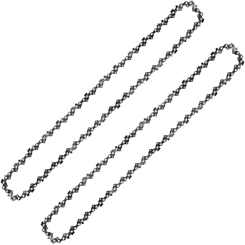 2PC 16 Inch(40cm) Replacement Chainsaw Chain for McCulloch CS 42S Petrol Chainsaw/Replacement Chainsaw Replacement Chain fits for Einhell GH-EC 2040 Power Saw Electric Chainsaw 16 Inch (40cm) Chain
