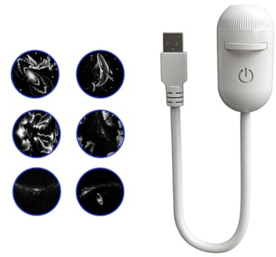 Genérico Lámpara Proyector LED Portátil 2 en 1 Luz Nocturna USB de Cielo Estrellado Creador Atmósfera Inmersiva para Dormitorios Coches y Decoración Interior