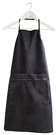 Barbertex Färbeschürze schwarz mit Taschen