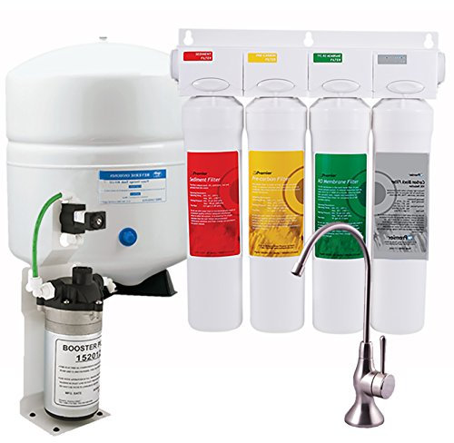 Watts Premier RO Zero Pure Plus VOC 4-Stage RO System Brushed Nickel