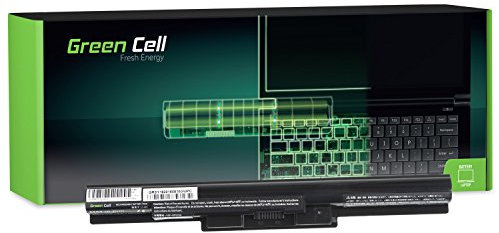 Green Cell Laptop Battery VGP-BPS35A for Sony Vaio SVF1421S1EB SVF1421S1EW SVF1421T SVF1421TST SVF1421TSTB SVF1421TSTW SVF1421UST SVF1421V1E SVF1421X1E SVF1421X1E F1421finfinX2E (2200mAh 14.8V Black)