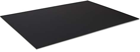 Modulor Kapa Graph, 5 mm dick, 70 x 100 cm, Schwarz | Leichtschaumplatte mit Deckschicht aus mattem Zellstoff und PUR-Hartschaumkern; geeignet für Präsentationen und Modellbau