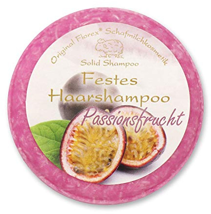 Florex Festes Haarshampoo Passionsfrucht mit Schafmilch verpackt in Folie 58 g …