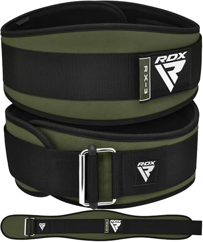 RDX 6.5” Gewichthebergürtel, Auto-Lock Trainingsgürtel, Krafttraining Powerlifting Fitness Bodybuilding Gürtel, Gewichtheben Gepolstert Gym Weight Lifting Belt, Männer Damen Kreuzheben Workout