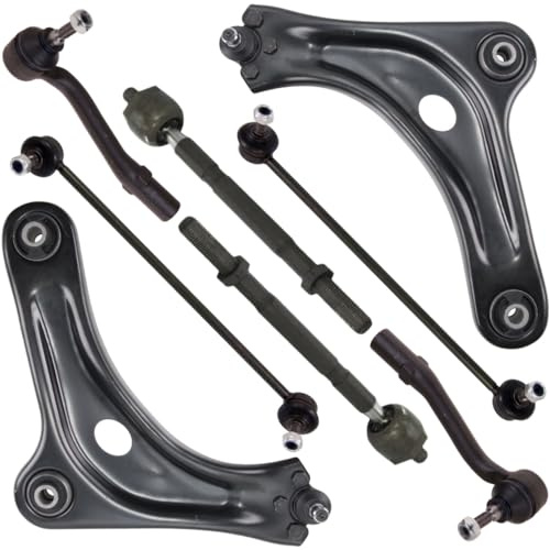 Kit brazo de suspensión delante compatible con PEUGEOT 1007 compuesto por 8 autopartes
