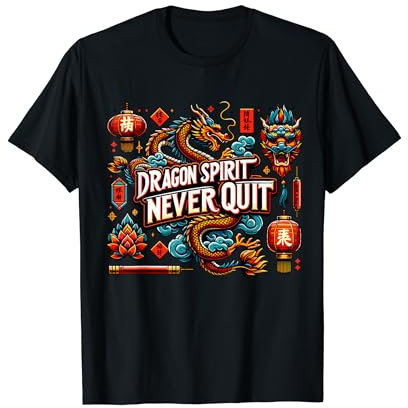 Nouvel An chinois 2024 Dragon Spirit Zodiac Lantern Festival T-Shirt
