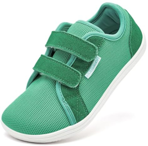 HOBIBEAR Kids Calzado Descalzo Ancho para niños niñas Outdoor Trail Running Minimalist Walking Shoes
