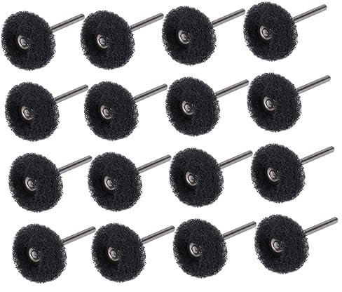 KONTONTY 50stücke Polierscheiben Schleifkopf Doppel-schicht Schleifpad Für Bohrmaschine Akkuschrauber Metall Holz Polieren Geeignet Für Heimwerkerei Und Werkstatt
