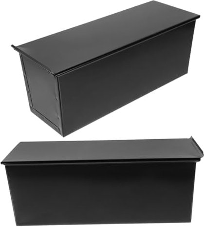 ibasenice 2pièces Moules à Pain Rectangulaires Antiadhésifs Lot Pour Cuisson Moules à Pain Pour Grillé