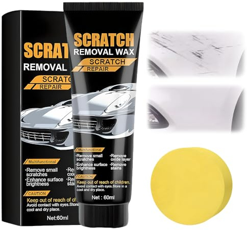 Car Scratch Remover, 2025 New T Cut Scratch Removers, Scratch Remover Kit, Car Scratch Repair Kit for Vehicles, with Wipe Sponge (1 pcs)