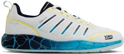 K-Swiss Chaussures de Padel Sanyo Ultra Court pour Homme, Mors de Bleu Marine, 45 EU