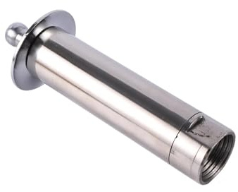 JCXIOC Bocchettone per Fontana 1 ugello for irrigazione in Acciaio Inossidabile con Filettatura Femmina da 1/2 e Maschio 3/4 for Piscina, Fontana, Giardino, Paesaggio, Decorazione a 360 Gradi