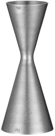 Dosatore Cocktail Jigger Double Cocktail Bar misura strumenti da bar 30/60 ml, 30/45(Silver 60 90ml)